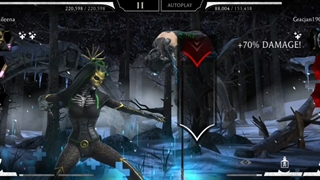 Assassin Jade With Dark Mantle Equipment In Elder Survivor Mode Mortal Kombat Mobile