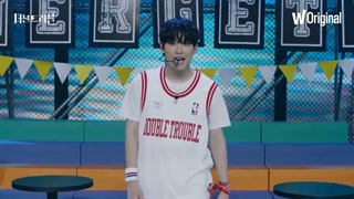 اجرای اینسونگ (SF9) و مینزی با آهنگ Energetic از گروه Wanna One در قسمت ششم برنامه‌ی Double Trouble