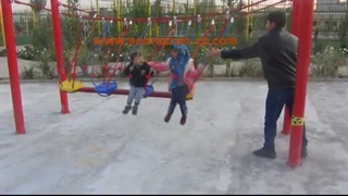 لوازم بازی تور و طناب در بوستان شهید حججی