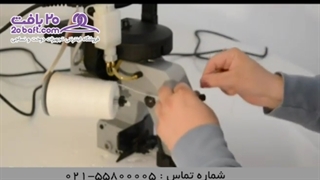 چطور چرخ سرکیسه دوز را نخ کنم