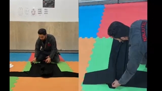 بسته بندی لباس نینجا