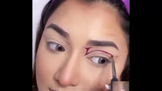 انواع مدل های آرایشی صورت و چشم ابرو زنانه