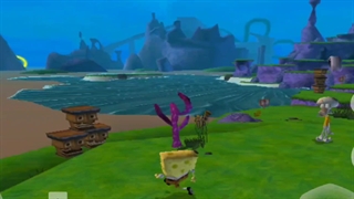 SpongeBob in Jellyfish Fields