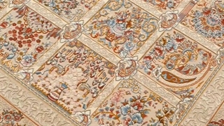 فرش طرح باغ فین