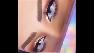 ارایش چشم و ابروی شیک