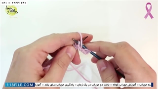 آموزش بافت دستکش و جوراب-بافتنی-قلاب بافی-دستکش بافتنی بدون پنجه