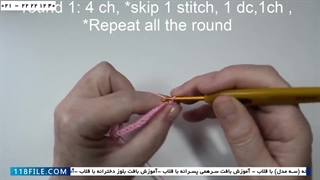 آموزش بافت لباس بچگانه-آموزش بافت لباس کودک-بافتنی-نحوه بافت سارافون شیک مجلسی