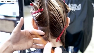 آموزش کوتاهی مو زنانه-کوتاه کردن مو-مدل مو زنانه-مدل جدید موی کوتاه زنانه