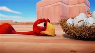 کارتون خانوادگی خنده دار شتر مرغ بی مخ CRACKÉ