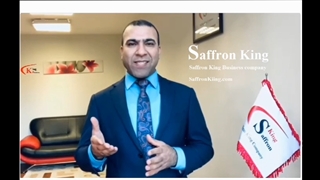 Iranian saffron store in Düsseldorf, Germany فروشگاه زعفران ایرانی در دوسلدرف