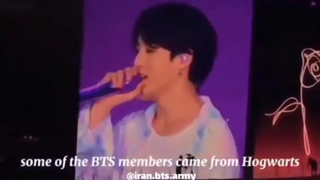 بی تی اس از هاگوارتز اومدن