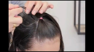 آموزش مدل مو بچه گانه با بافت حباب دار_مومیس مرجع و مشاور مو