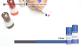 چسب رنگی اکستنشن مژه دلوکس