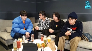 BTS Jin,J-Hope,V and Jungkook Live Vlive [2022,03,06]