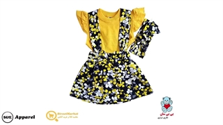 ست های پیراهن نوزادی بهمراه هدبند و یا کلاه