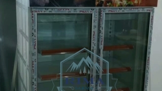 یخچال ایستاده ویترینی ۳ درب ریما سرما