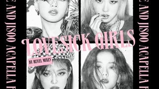 Jisoo  and  Rosè vocal/Black pink/Love sick girls