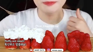 خوردنی_خامه توت فرنگی