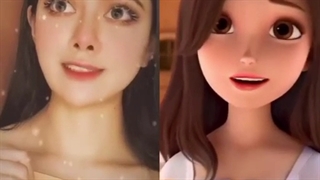 کاسپلی کفش قرمزی از انمیشن کفش قرمزی