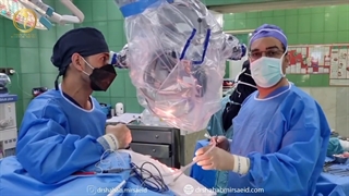 تومور وسیع مغزی در ناحیه کلامی و حرکتی