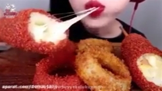 ❤ موکبانگ / پیاز / سوخاری / کرون داگ ❤