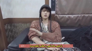 پشت صحنه فیلمبرداری پرولوگ Vanilla کای همراه با زیرنویس فارسی چسبیده