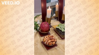 خرید ست هفت سین شیشه ای طرح مرجان