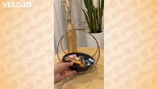 خرید شکلات خوری فلزی طرح پاپیون