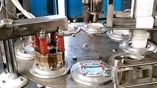 دستگاه پرکن لیوانی تک نازل توان صنعت | دستگاه پرکن ریزشی مخصوص مواد غلیظ و رقیق | دستگاه پرکن لیوانی تمام اتومات | 09152000050