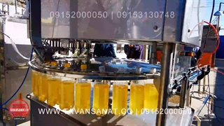 دستگاه پرکن 6 نازل اتومات | دستگاه پرکن پیستونی | دستگاه پرکن دربند اتومات | دستگاه پرکن روغن خوراکی | دستگاه پرکن روغن مایع