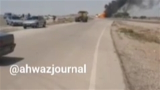 آتش سوزی گناوه