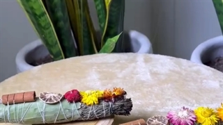 اسماج گیاهی خشک طرح گل