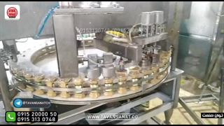 دستگاه پرکن ارده توان صنعت | دستگاه پرکن اتومات | دستگاه پرکن کرم ارده | دستگاه پرکن و دربند ارده | 09152000050