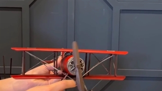 ماکت هواپیما ملخی فلزی دست ساز وارداتی