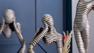 مجسمه مومیایی ۴تیکه پلی رزین