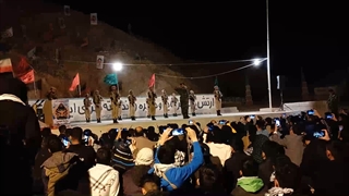 رزم شبانه در پادگان میشداغ(شهید صیاد شیرازی)- اردوی راهیان نور-گلزار شهدای سیرجان در تاریخ 6 فروردین 1401