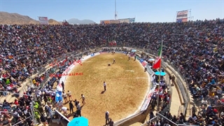 گوشه ای از کشتی چوخه اسفراین در سال 1401