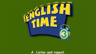 English Time 3 Race 1 Unit 2 Word Time A