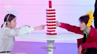 بازیگران سریال خواستگاری کاری جانگا بازی میکنن - Cast of Business Proposal plays Jenga