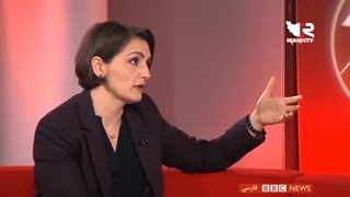 پاسخ قاطع بابک کریمی، بازیگر ایرانی به سوالهای جهت دار مجری شبکه بی بی سی