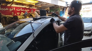 ریمپ خودروی MVM315  در مرکز تیونینگ کاراک