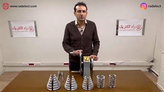 دستگاه کلاف پیچ/بوبین پیچ سیم لاکی/مدلWM-S40/سیم پیچی موتور/الکتروموتور/استاتور