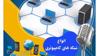 انواع شبکه های کامپیوتری