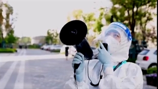 مبارزه با کرونا در شانگهای