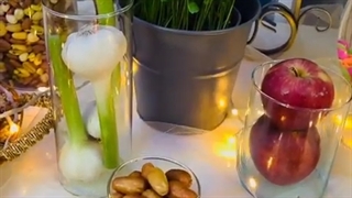 سفره هفت سین خانم زهرا زارع