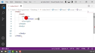 تابع در جاوااسکریپت