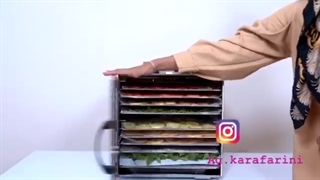 انواع دستگاه میوه خشک کن
