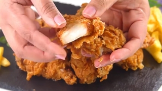 طرز تهیه جوجه سوخاری به روش کی اف سی