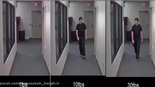 تفاوت فریم در ثانیه FPS در دوربین مداربسته