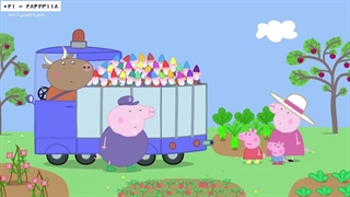 زبان انگلیسی کودکان-کارتون آموزشی peppa pig- ( بازدید از معدن زغال )